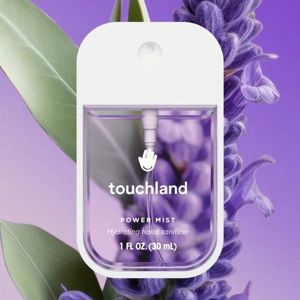 Touchland  Power Mist Hydrating Hand Sanitizer Pure Lavender Graduation Birthday Holiday Summer Fall Autumn Y2K Fancy Fashion Women Brand Makeup Cosmetic Beauty Party Beach Travel Camping Outdoors School Campus Trip Festivals Decor Gift Present Rose Girl