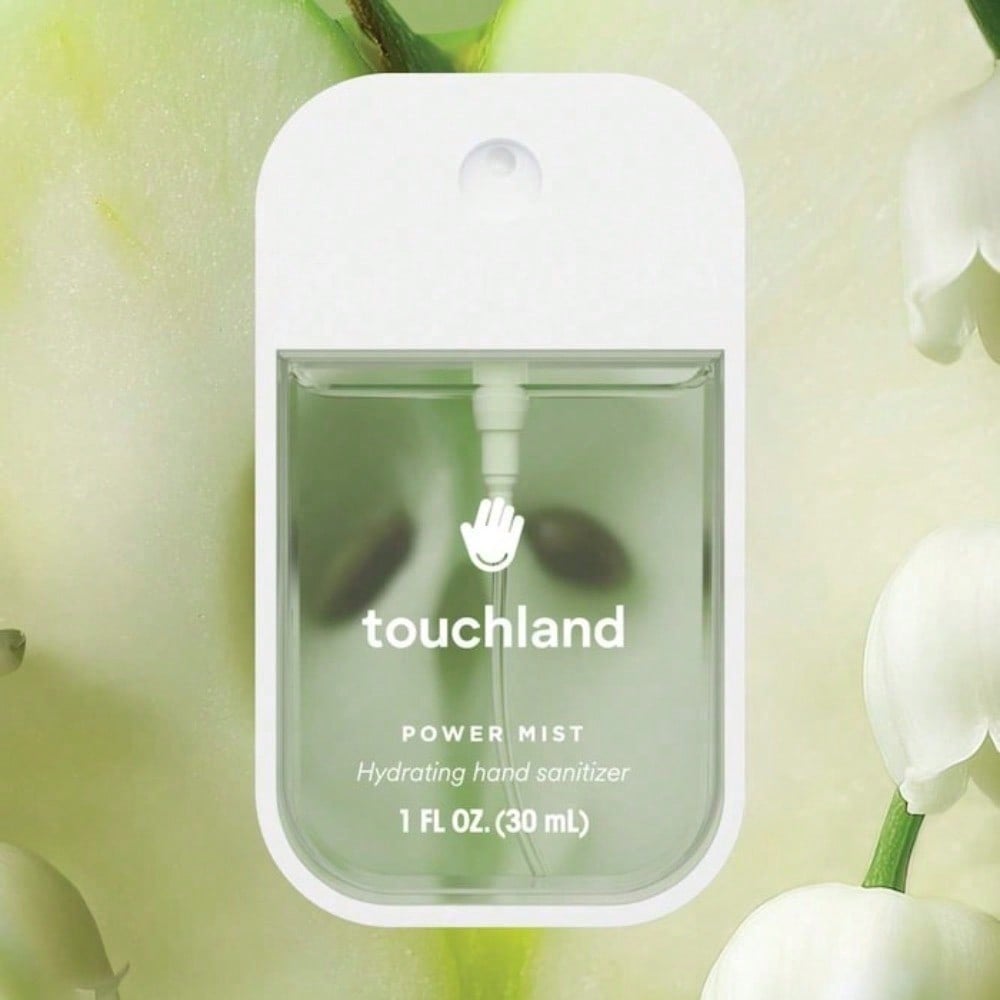 Touchland  Power Mist Hydrating Hand Sanitizer Applelicious Graduation Birthday Holiday Summer Fall Autumn Y2K Fancy Fashion Women Brand Makeup Cosmetic Beauty Party Beach Travel Camping Outdoors School Campus Trip Festivals Decor Gift Present Rose Girl C