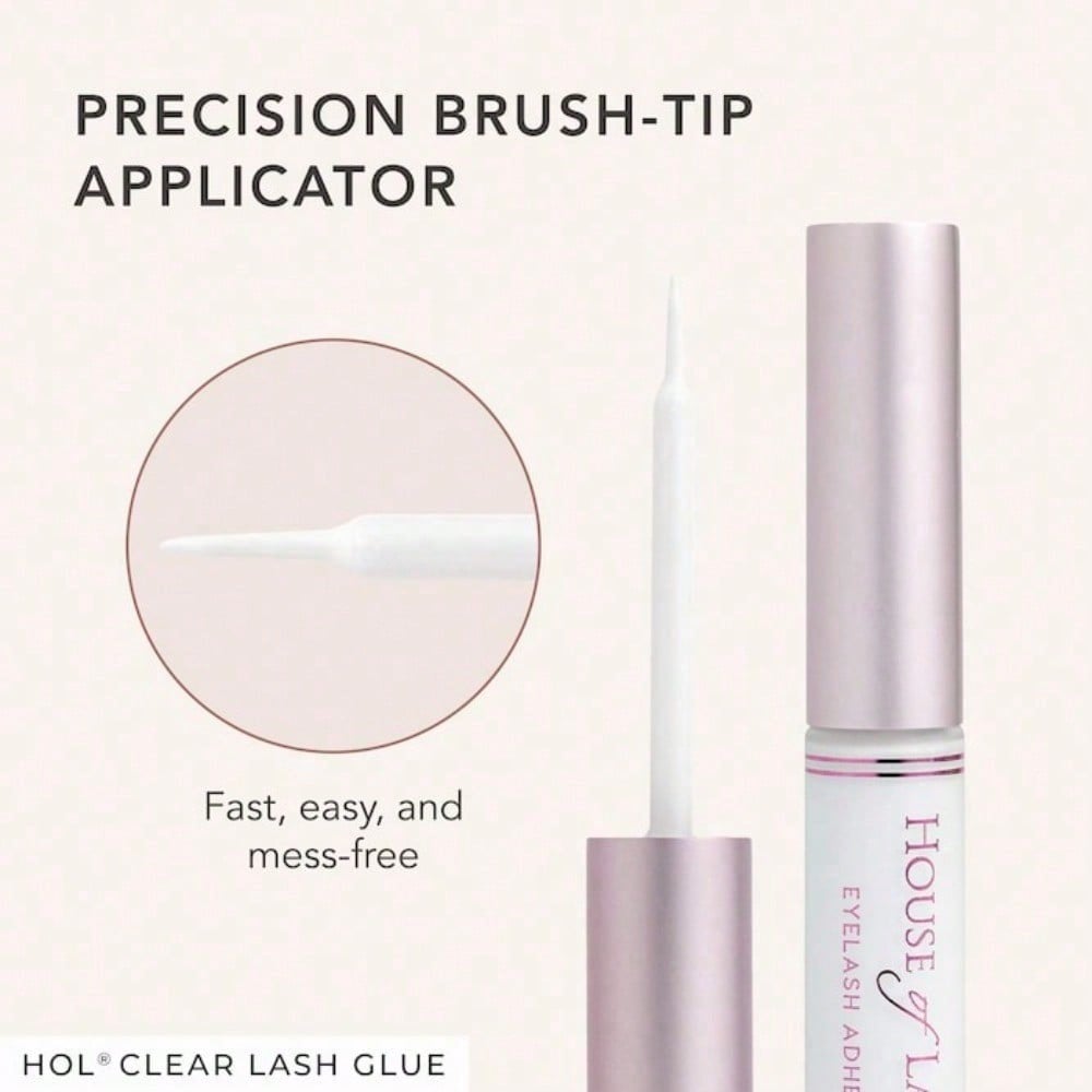House of Lashes  House of Lashes® Eyelash Adhesive  Graduation Birthday Holiday Summer Fall Autumn Y2K Fancy Fashion Women Brand Makeup Cosmetic Beauty Party Beach Travel Camping Outdoors School Campus Trip Festivals Decor Gift Present Rose Girl Cosplay B
