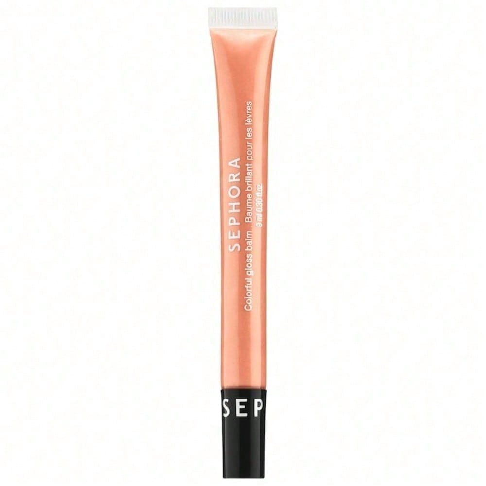 SEPHORA COLLECTION  Sephora Colorful® Lip Gloss Balm 02 Cream Of The Crop Top - sandy nude shimmer Graduation Birthday Holiday Summer Fall Autumn Y2K Fancy Fashion Women Brand Makeup Cosmetic Beauty Party Beach Travel Camping Outdoors School Campus Trip F