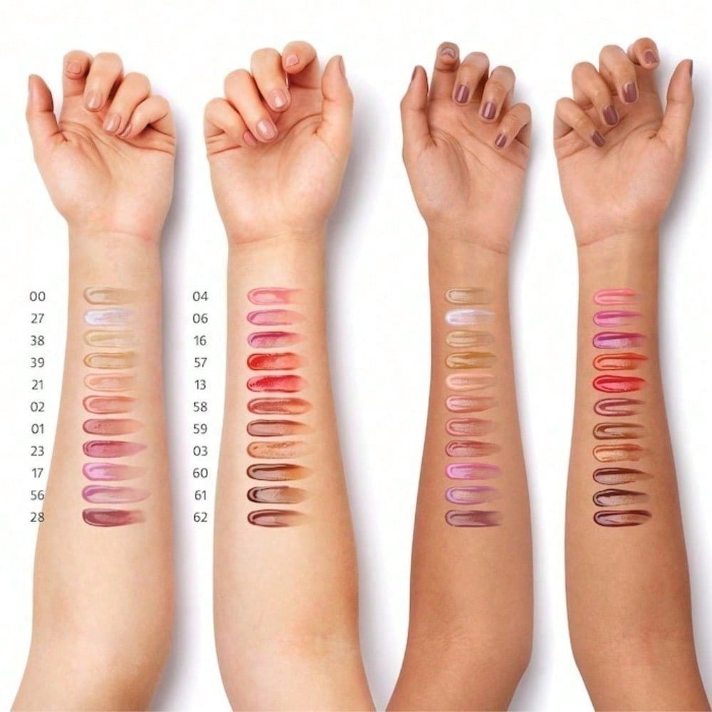 SEPHORA COLLECTION  Sephora Colorful® Lip Gloss Balm 21 Nude Attitude - pale nude with gold pearls Graduation Birthday Holiday Summer Fall Autumn Y2K Fancy Fashion Women Brand Makeup Cosmetic Beauty Party Beach Travel Camping Outdoors School Campus Trip F