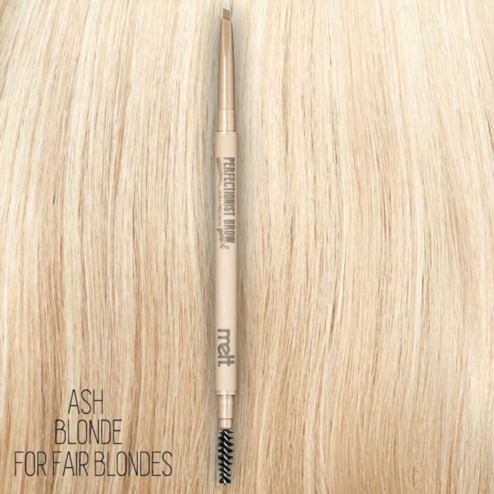Melt Cosmetics  Perfectionist Brow Ultra-Precision Pencil Ash Blonde - for fair blondes Graduation Birthday Holiday Summer Fall Autumn Y2K Fancy Fashion Women Brand Makeup Cosmetic Beauty Party Beach Travel Camping Outdoors School Campus Trip Festivals De