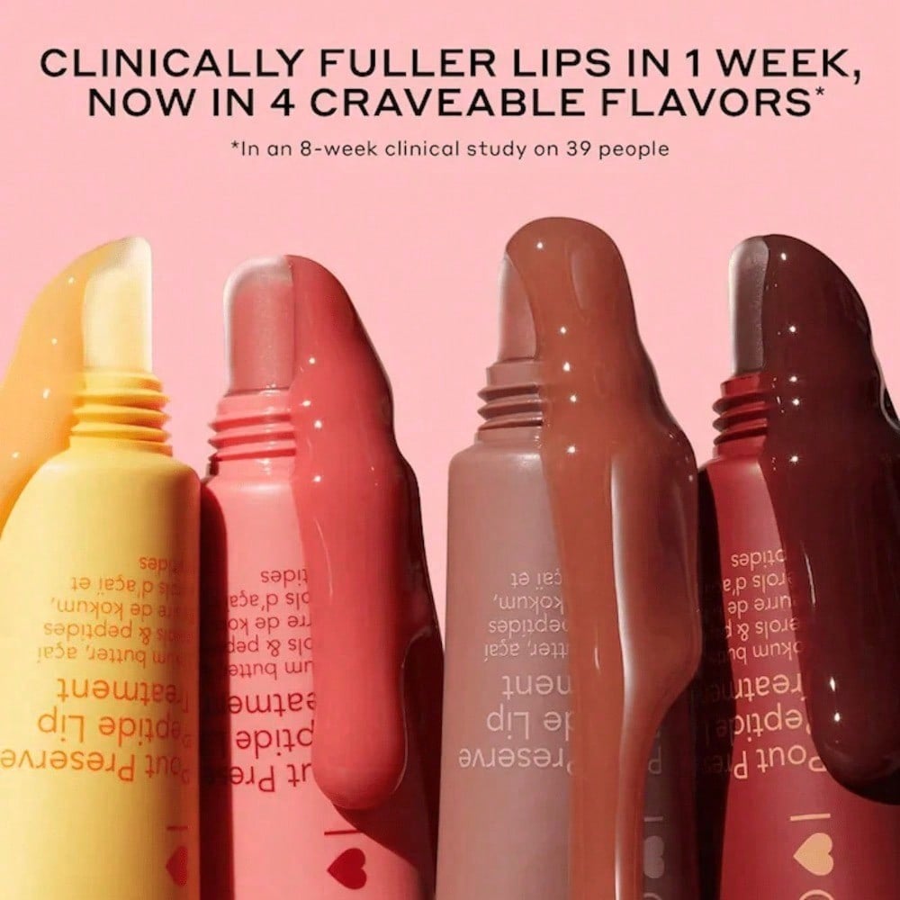 OLEHENRIKSEN  Pout Preserve Hydrating Peptide Lip Treatment Graduation Birthday Holiday Summer Fall Autumn Y2K Fancy Fashion Women Brand Makeup Cosmetic Beauty Party Beach Travel Camping Outdoors School Campus Trip Festivals Decor Gift Present Rose Girl C