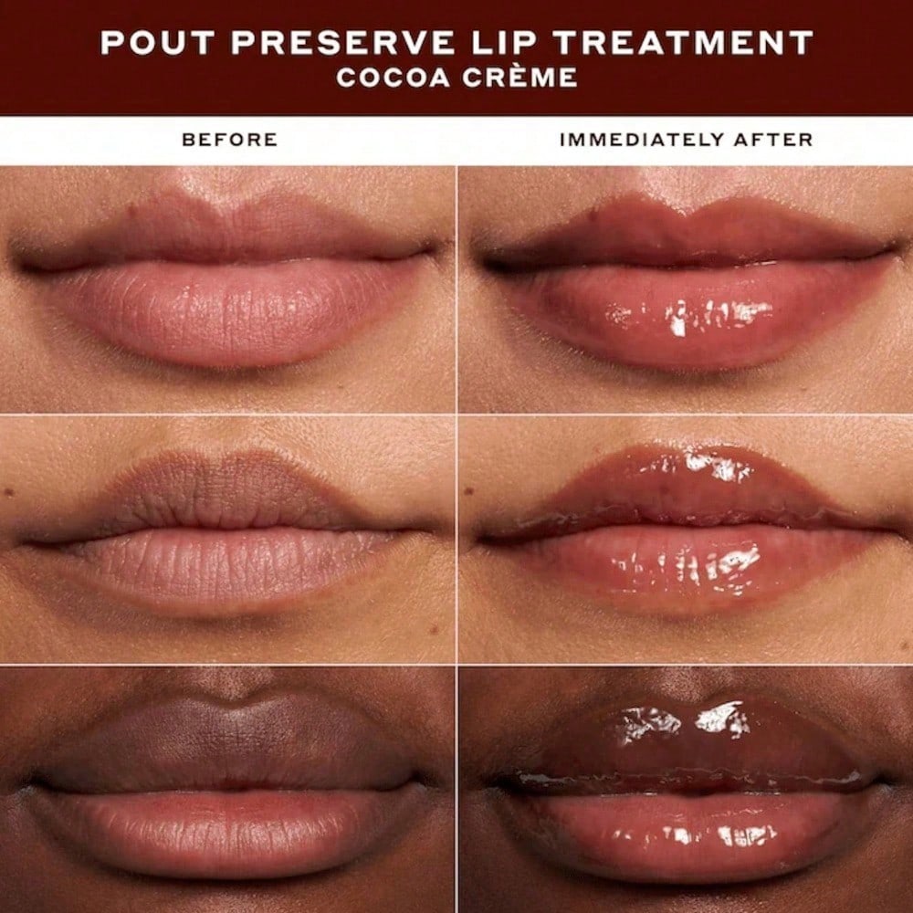 OLEHENRIKSEN  Pout Preserve Hydrating Peptide Lip Treatment Graduation Birthday Holiday Summer Fall Autumn Y2K Fancy Fashion Women Brand Makeup Cosmetic Beauty Party Beach Travel Camping Outdoors School Campus Trip Festivals Decor Gift Present Rose Girl C