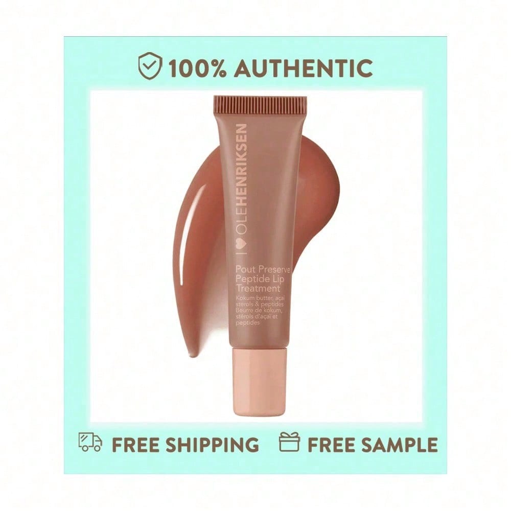 OLEHENRIKSEN  Pout Preserve Hydrating Peptide Lip Treatment Graduation Birthday Holiday Summer Fall Autumn Y2K Fancy Fashion Women Brand Makeup Cosmetic Beauty Party Beach Travel Camping Outdoors School Campus Trip Festivals Decor Gift Present Rose Girl C