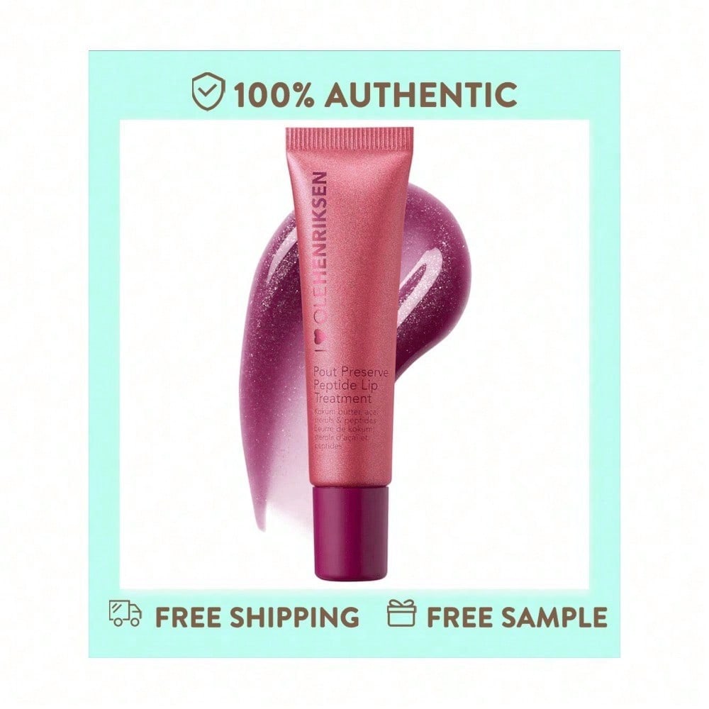 OLEHENRIKSEN  Pout Preserve Hydrating Peptide Lip Treatment Graduation Birthday Holiday Summer Fall Autumn Y2K Fancy Fashion Women Brand Makeup Cosmetic Beauty Party Beach Travel Camping Outdoors School Campus Trip Festivals Decor Gift Present Rose Girl C