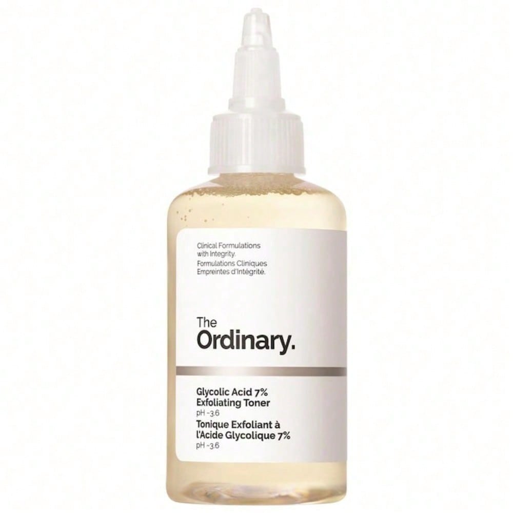 The Ordinary Glycolic Acid 7% Exfoliating Toner - Improves Skin Clarity And Texture 100ml/3.38oz